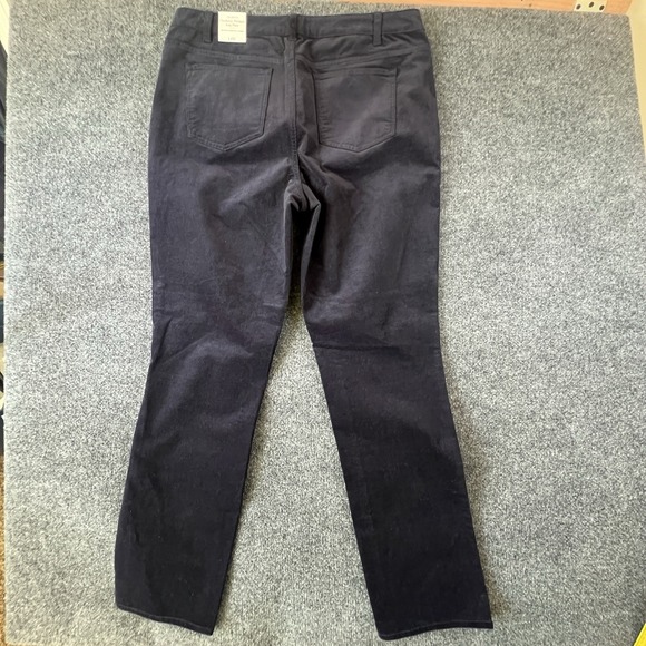 NWT‎ Talbots Women's Corduroy Straight Leg Pants – Size 14W - Picture 10 of 11